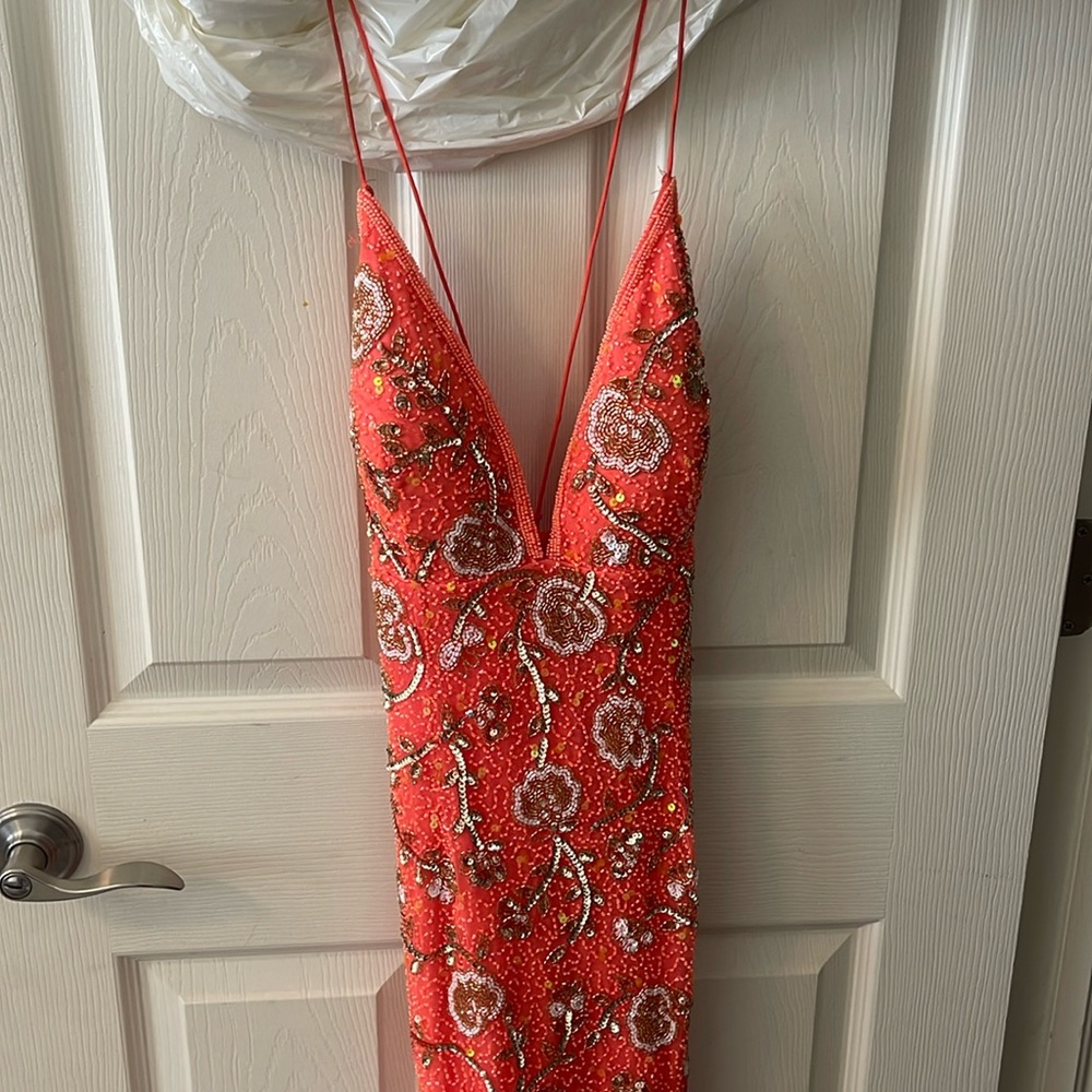 Sophia Thomas beaded embroidered prom dress